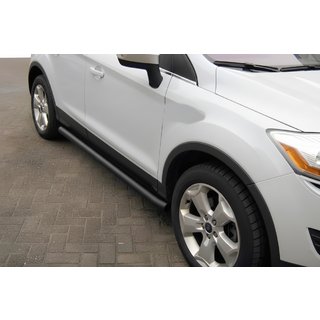Barre Laterali Black (2 pz, Acciaio Inox) Ford Kuga 2008-2013 foto 1