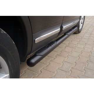 Pedane Laterali Black (2 pz, Acciaio Inox) Nissan Qashqai 2007-2010 foto 1