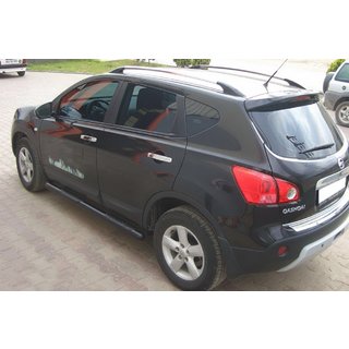 Pedane Laterali Black (2 pz, Acciaio Inox) Nissan Qashqai 2007-2010 foto 4