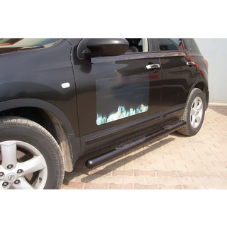 Pedane Laterali Black (2 pz, Acciaio Inox) Nissan Qashqai 2007-2010 foto 2