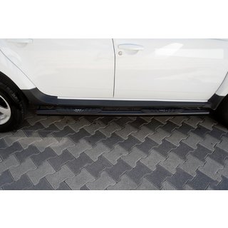 Tubi laterali con inserti Black (2 pz, acciaio inox) foto 1