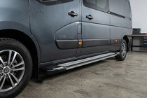 Opel Movano 2010-2021 Pedane Laterali Rainbow (2 pz, Alluminio) foto 1
