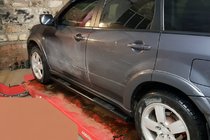 Mitsubishi Outlander 2001-2006 Barre Laterali Black (2 pz, acciaio inox) foto 4