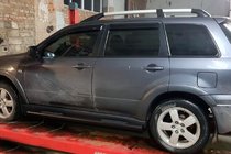 Mitsubishi Outlander 2001-2006 Barre Laterali Black (2 pz, acciaio inox) foto 1