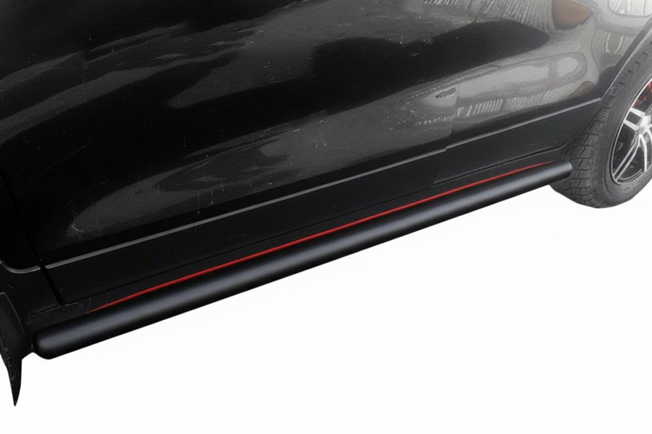Chevrolet Trax 2012-2023 Barre Laterali Black (2 pz, Acciaio Inox) Image