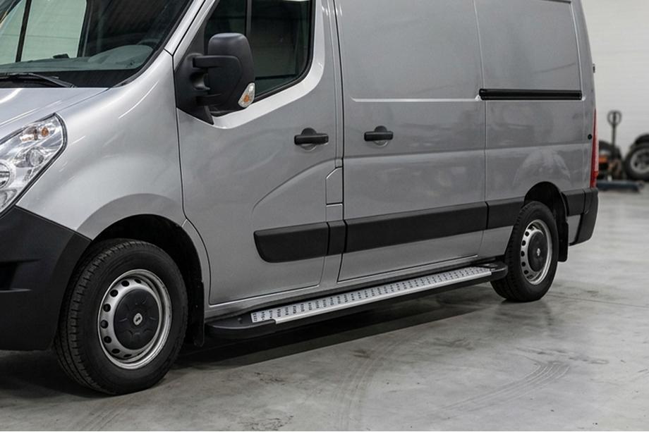 Opel Movano 2010-2021 Pedane laterali Allmond (2 pz, alluminio) Image