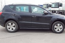 Geely Emgrand X7 2011- Barre Laterali Black (2 pz, acciaio inox) foto 2