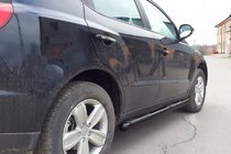 Geely Emgrand X7 2011- Barre Laterali Black (2 pz, acciaio inox) foto 3