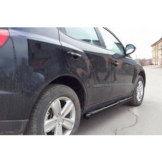 Barre Laterali Black (2 pz, acciaio inox) Geely Emgrand X7 2011- foto 3