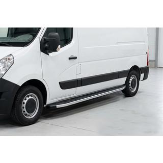 Pedane Laterali Fullmond (2 pz, Alluminio) Opel Movano 2010-2021 foto 1