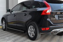 Volvo XC60 2009-2017 Pedane Laterali BB004 Nero (2 pz, Acciaio Inox) foto 2