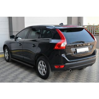 Pedane Laterali BB004 Nero (2 pz, Acciaio Inox) Volvo XC60 2009-2017 foto 3