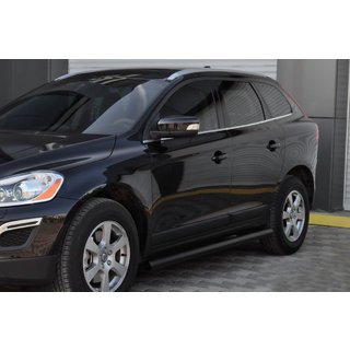 Pedane Laterali BB004 Nero (2 pz, Acciaio Inox) Volvo XC60 2009-2017 foto 1
