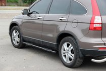 Honda CRV 2012-2016 Barre Laterali BB002 Nero (2 pz, Acciaio Inox) foto 5