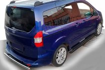 Ford Courier 2014-2023 Barre Laterali Black (2 pz, acciaio inox) foto 1