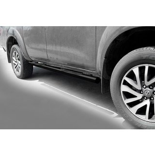 Barre Laterali Black (2 pz, acciaio inox) Nissan Navara/NP300 2016- foto 1