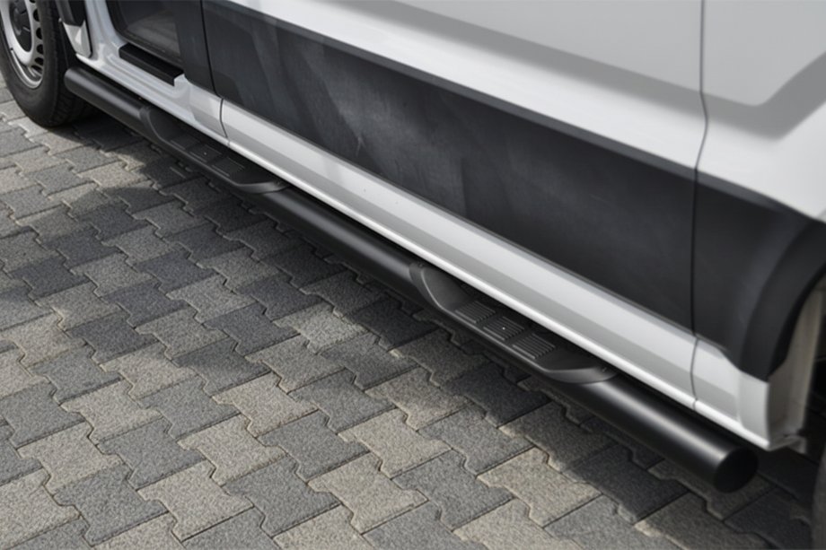 Man TGE 2017- Barre Laterali B2 Black (2 pz, acciaio inox) Image