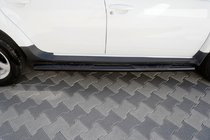 Renault Duster 2018-2024 Pedane Laterali BB002 Nero (2 pz, Acciaio Inox) foto 1