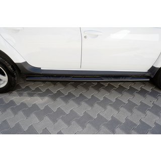 Barre Laterali BB002 Nero (2 pz, Acciaio Inox) Dacia Duster 2018-2024 foto 2