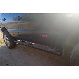 Barre Laterali Black (2 pz, Acciaio Inox) Chevrolet Niva 1998-2020 foto 2