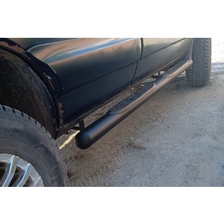 Barre Laterali Black (2 pz, Acciaio Inox) Chevrolet Niva 1998-2020 foto 1