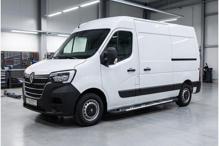 Renault Master 2011-2023 Pedane Laterali Sunrise (2 pz, Alluminio) Image