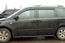 Kia Carnival 2002-2013 Barre Laterali Black (2 pz, acciaio inox) foto 1