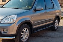 Honda CRV 2001-2006 Barre Laterali Black (2 pz, acciaio inox) foto 2