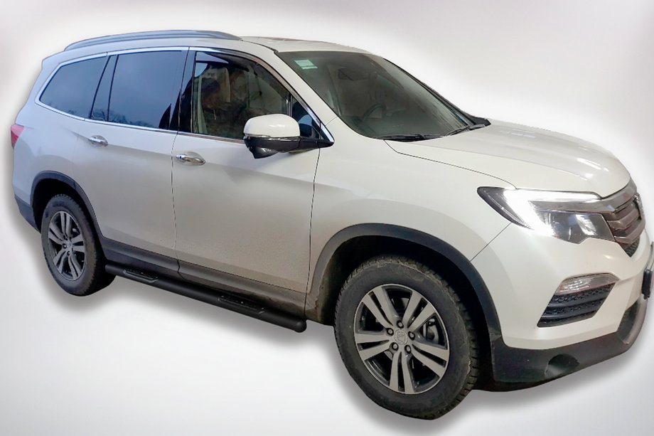 Honda Pilot 2015-2022 Barre Laterali Black (2 pz, acciaio inox) Image