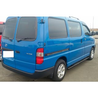 Barre Laterali Black (2 pz, acciaio inox) Toyota HiAce foto 2