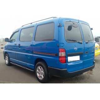 Barre Laterali Black (2 pz, acciaio inox) Toyota HiAce foto 1