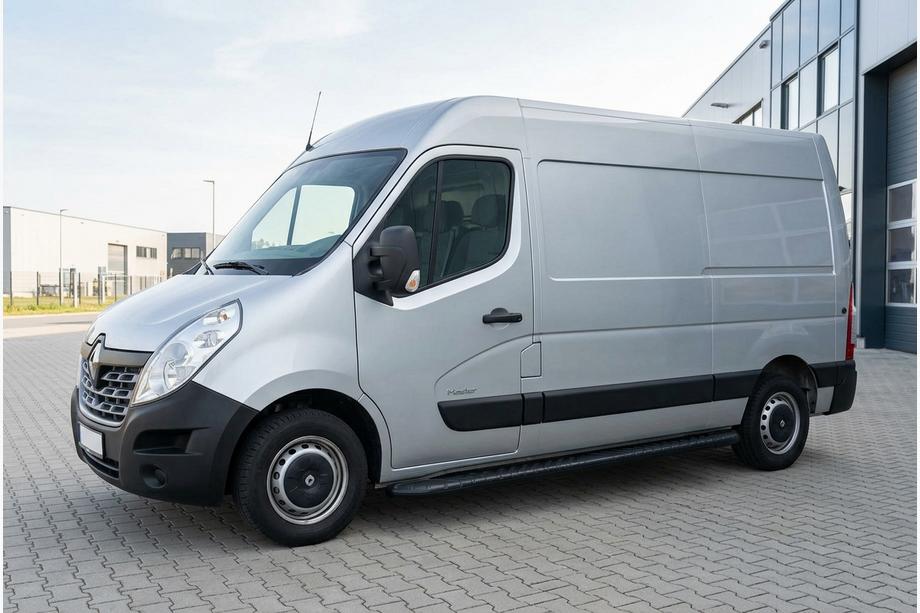 Renault Master 2011-2023 Pedane Laterali Bosphorus Black (2 pz, Alluminio) Image