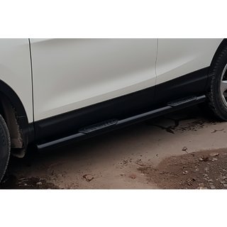 Pedane Laterali Black (2017-2021, 2 pz, acciaio inox) Nissan Qashqai 2014-2021 foto 2