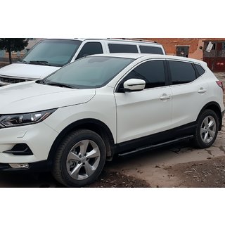 Pedane Laterali Black (2017-2021, 2 pz, acciaio inox) Nissan Qashqai 2014-2021 foto 1