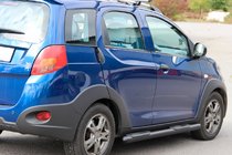 Chery Beat 2009-2015 Pedane Laterali Black (2 pz, Acciaio Inox) foto 1