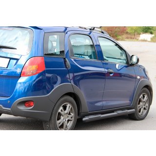 Pedane Laterali Black (2 pz, Acciaio Inox) foto 1