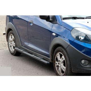 Pedane Laterali Black (2 pz, Acciaio Inox) foto 2