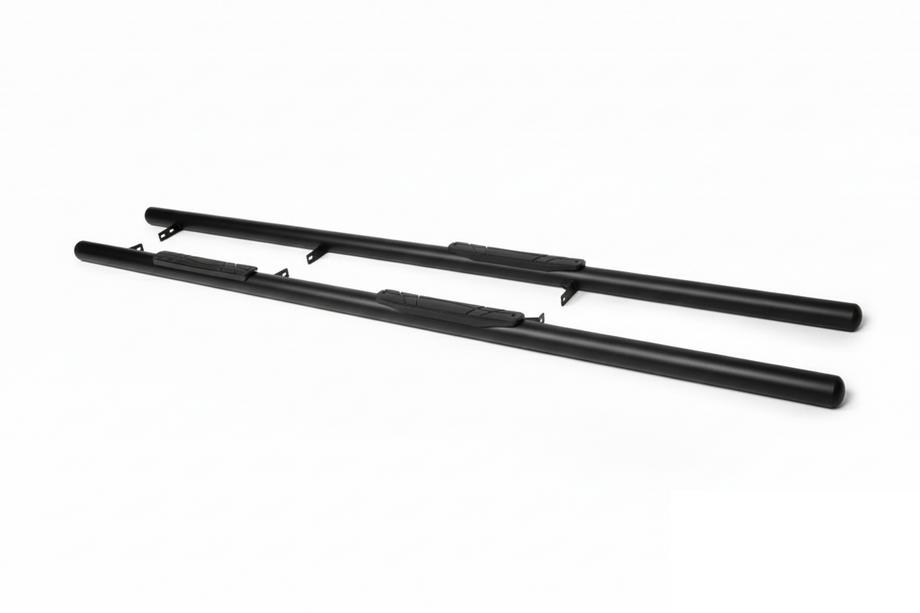 Renault Duster 2024- Barre Laterali BB002 Nero (2 pz, Acciaio Inox) Image