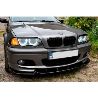 Labbro anteriore DPT V-2 (per M-Sport 2003-2006, nero lucido)