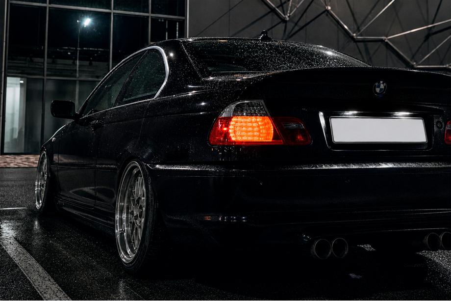 BMW 3 Series E46 1998-2006 Spoiler CSL-Style V3 (per SD, Nero Lucido) Foto 12