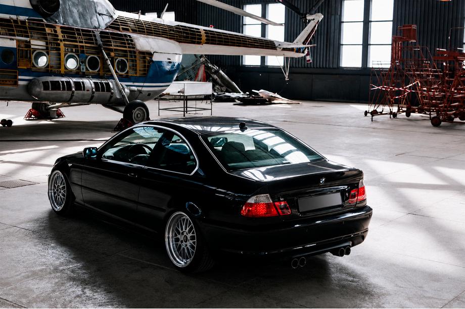 BMW 3 Series E46 1998-2006 Spoiler CSL-Style V3 (per SD, Nero Lucido) Foto 8