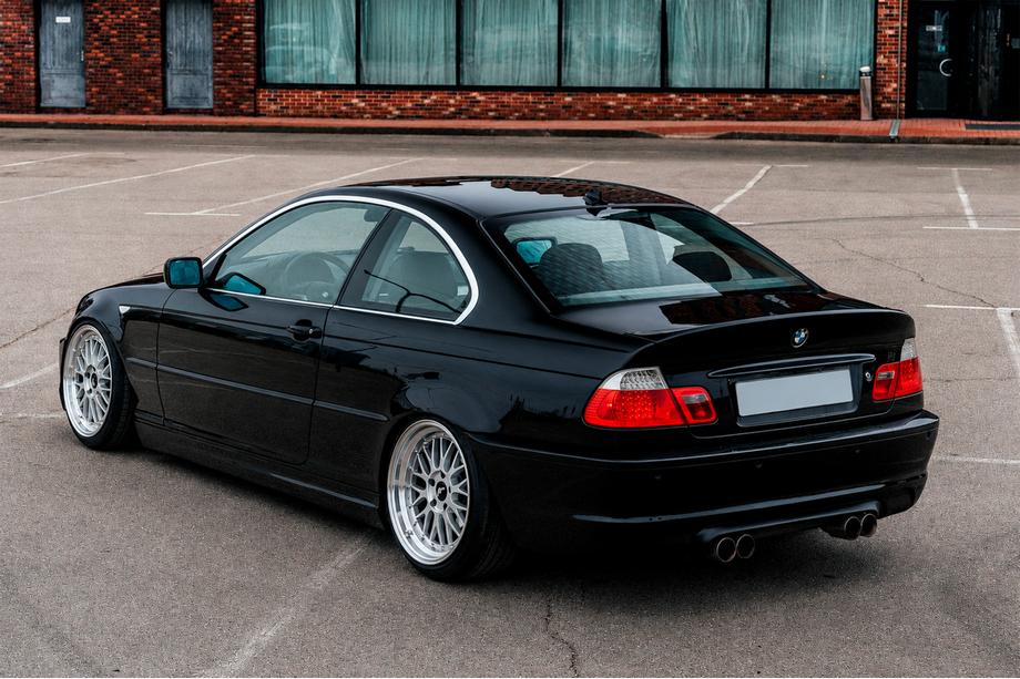 BMW 3 Series E46 1998-2006 Spoiler CSL-Style V3 (per SD, Nero Lucido) Foto 3