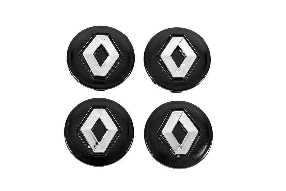 Renault Coprimozzo neri 5650v1 (56mm a 50mm, set da 4) Foto 1