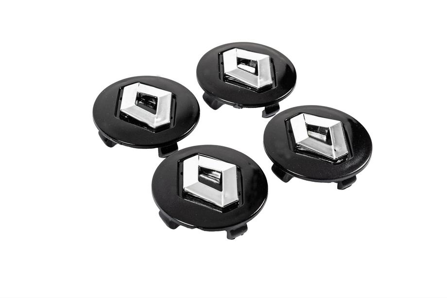 Renault Coprimozzo neri 5650v1 (56mm a 50mm, set da 4) Foto 3
