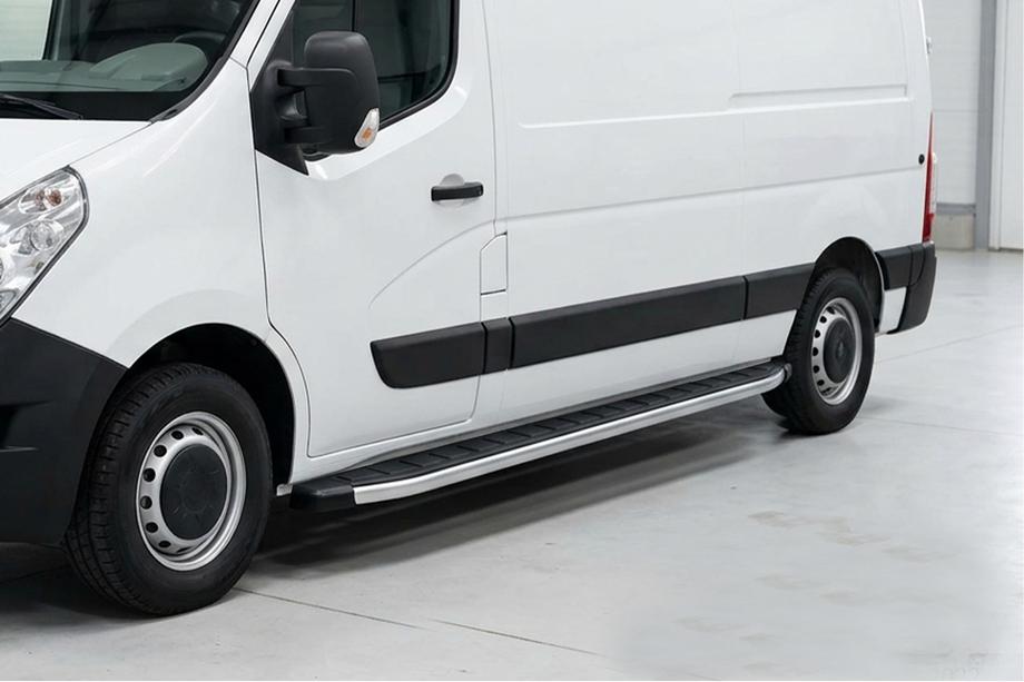 Renault Master 2011-2023 Pedane Laterali Fullmond (2 pz, Alluminio) Image