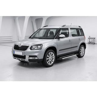 Pedane Laterali RedLine V1 (2 pz, Alluminio) Skoda Yeti 2009-2017 foto 1