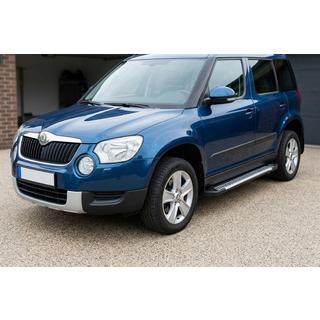 Pedane Laterali Line (2 pz, Alluminio) Skoda Yeti 2009-2017 foto 1