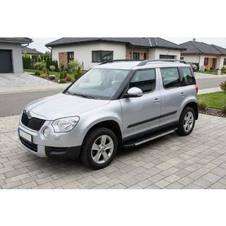 Pedane Laterali Duru (2 pz, Alluminio) Skoda Yeti 2009-2017 foto 1