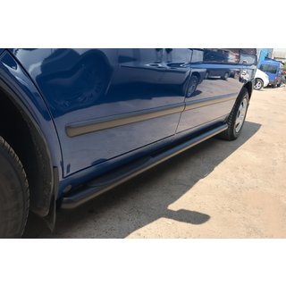Pedane Laterali Black (2 pz, Acciaio Inox) Mercedes Vito W638 1996-2003 foto 3