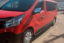 Opel Vivaro 2001–2015 Barre Laterali BB002 Nero (2 pz, Acciaio Inox) foto 4